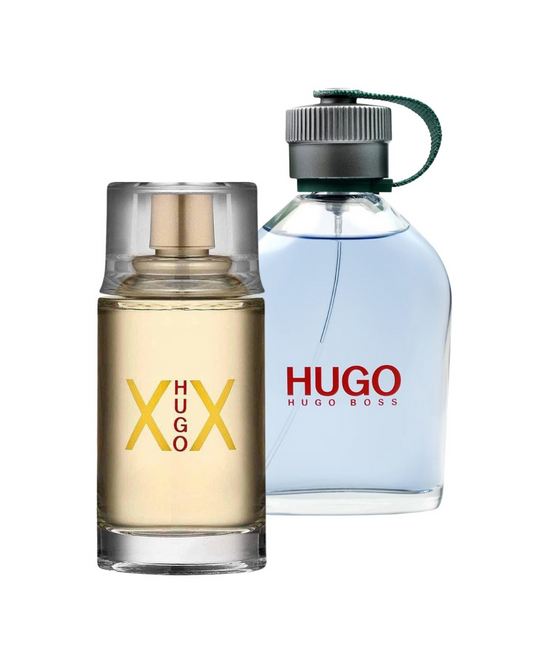 Hugo Boss Green 125 ml EDT Caballero + Hugo Boss XX 100 ml EDT Dama
