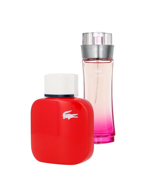 Lacoste Touch of Pink 90ml EDT Dama + L.12.12 French Panache 90 ml EDTe Dama