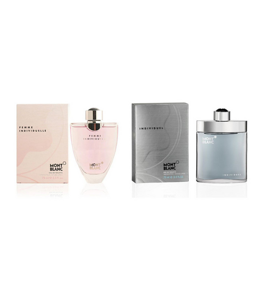 Mont Blanc Individuel 75 ml Caballero y Individuelle 75 ml Dama EDT