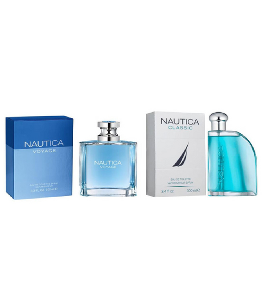 Nautica Voyage y Classic 100 ml c/u EDT Caballero