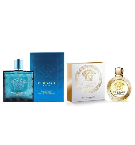 Versace Eros 100 ml y Eros 100 ml EDT Unisex